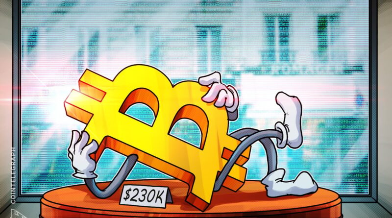 Bitcoin’s ‘fair value’ could be as high as $230K, Bitwise analysts forecast